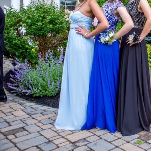 Light blue prom dress!!!! - Picture 5 of 5